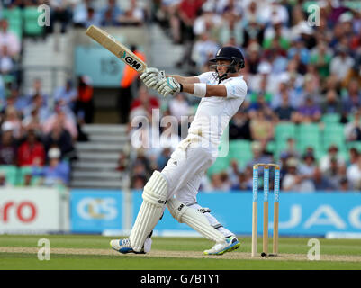 Cricket - Investec Série Test - Cinquième Test - Angleterre v Inde - Jour deux - l'Ovale Kia Banque D'Images