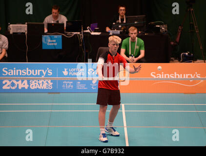 Sport - Sainsbury's 2014 Jeux de l'école - Jour deux - Manchester Banque D'Images