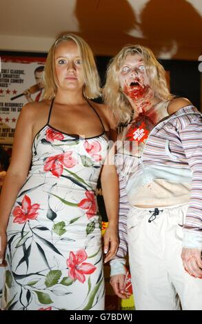 Lucy Davis Shaun Of The Dead sortie DVD Banque D'Images