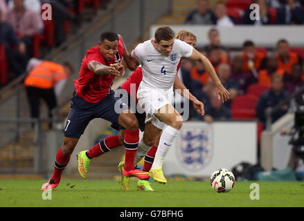 Football - match amical - Angleterre v Norvège - Stade de Wembley Banque D'Images