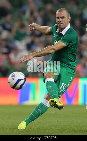Football - match amical - République d'Irlande v Oman - Aviva Stadium Banque D'Images
