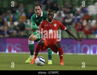 Football - match amical - République d'Irlande v Oman - Aviva Stadium Banque D'Images