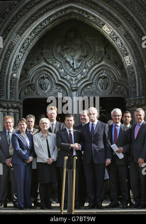 Service de l'église pour promouvoir l'unité en Ecosse Banque D'Images