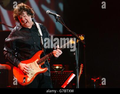 Gary Moore - Concert Pack Strat Banque D'Images