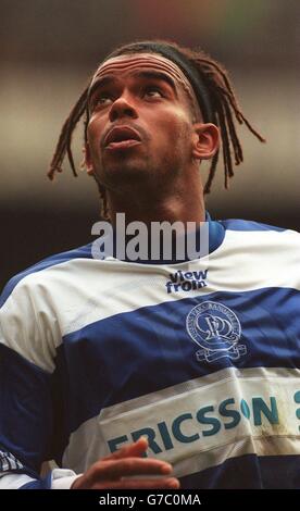 Soccer - Nationwide League Division One - Crystal Palace et Queen Park Rangers.Trevor Sinclair, Queens Park Rangers Banque D'Images