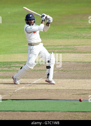 Cricket - LV = County Championship - Division One - Alpes v Yorkshire - Jour deux - Trent Bridge Banque D'Images