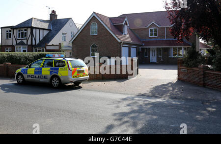 Les Britanniques tués sur Koh Tao Banque D'Images