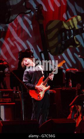 Gary Moore le Miller concert Pack Strat Banque D'Images