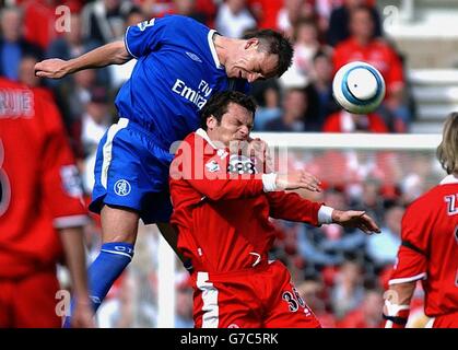 Chelsea v Middlesbrough Banque D'Images