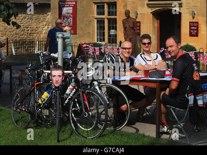 Cyclisme - Tour de France 2014 - Étape 4 - Worcester à Bristol Banque D'Images