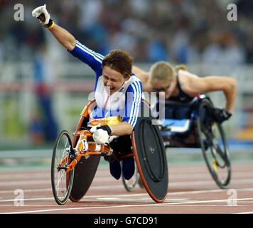 Tanni Thompson Gris de T53 à 100 mètres Banque D'Images