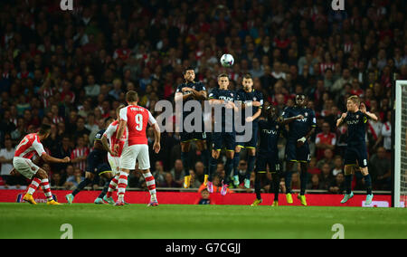 Soccer - Capital One Cup - troisième ronde - Arsenal v Southampton - Emirates Stadium Banque D'Images