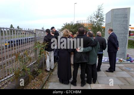 Accident ferroviaire de Paddington 5e anniversaire Banque D'Images