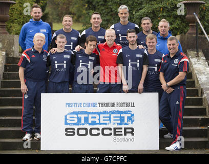 Football - UEFA Euro 2016 - Qualifications - Groupe D - Ecosse v Géorgie - Ecosse - l'activité de média Mar Hall Hotel Banque D'Images