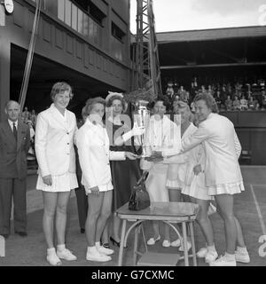 - Wightman Cup Tennis - Wimbledon Banque D'Images