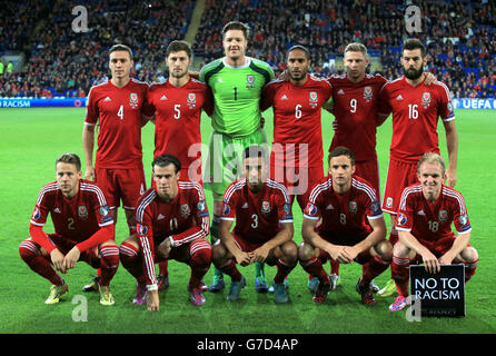 Football - UEFA Euro 2016 - Qualifications - Groupe B - Pays de Galles v Bosnie et Herzegovine - Cardiff City Stadium Banque D'Images