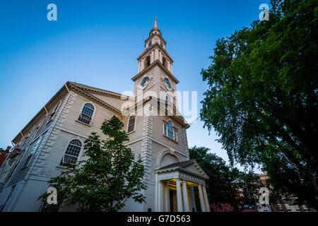 La première église baptiste en Amérique, à Providence, Rhode Island. Banque D'Images