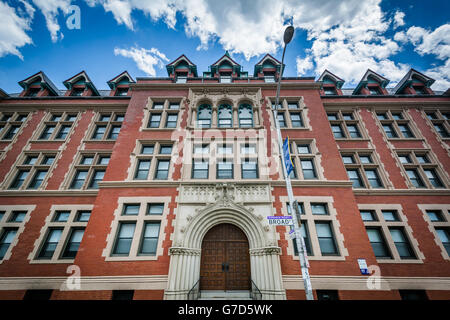 Xavier Hall, à l'université Johnson and Wales, à Providence, Rhode Island. Banque D'Images