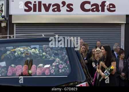 Palmira Silva funeral Banque D'Images