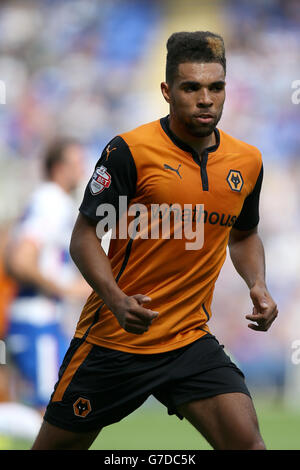 Football - Championnat Sky Bet - Reading v Wolverhampton Wanderers - Madejski Stadium. Scott Golbourne, Wolverhampton Wanderers Banque D'Images