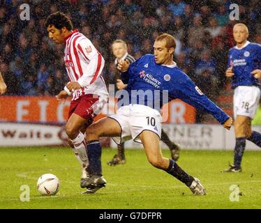 LEICESTER V STOKE Banque D'Images