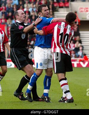 Southampton v Birmingham City Banque D'Images