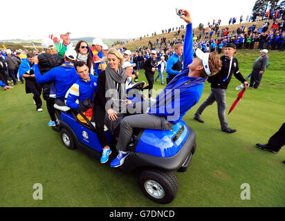 Golf - Ryder Cup - 40e jour trois - Gleneagles Banque D'Images