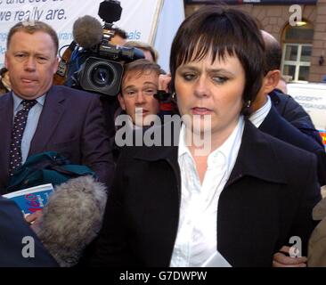 Ruth Winston-Jones cas bébé Banque D'Images