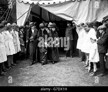 British & Fédération de familles royales - La Reine Alexandra ; Maria Feodorovna Romanova, Impératrice douairière de Russie et de la princesse Victori... Banque D'Images