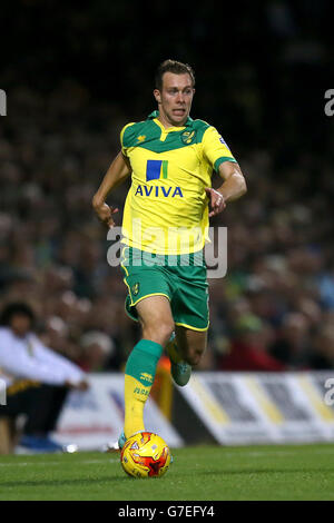 Football - Championnat Sky Bet - Norwich City / Bolton Wanderers - Carrow Road. Steven Whittaker, Norwich City Banque D'Images