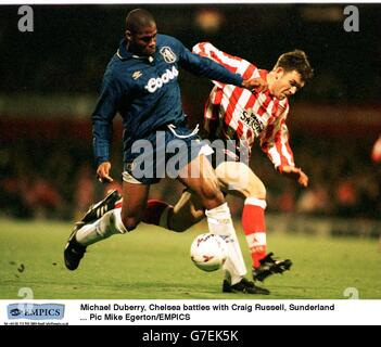 Le soccer ... FA Premiership Carling ... Sunderland v Chelsea Banque D'Images