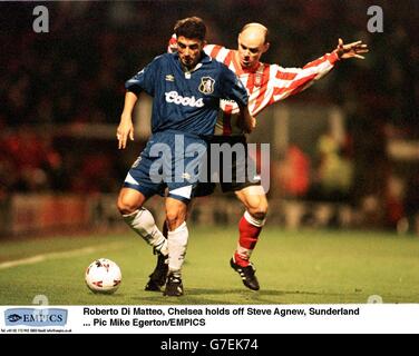 Le soccer ... FA Premiership Carling ... Sunderland v Chelsea Banque D'Images