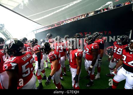 Gridiron - NFL International Series 2014 - Detroit Lions v Atlanta Falcons - Stade de Wembley Banque D'Images