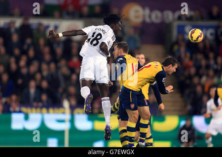 Soccer - Barclays Premier League - Swansea City v Arsenal - stade Liberty Banque D'Images