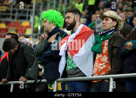 Football - UEFA Euro 2016 - Qualifications - Groupe F - Italie v Irlande du Nord - Arena Nationala Banque D'Images