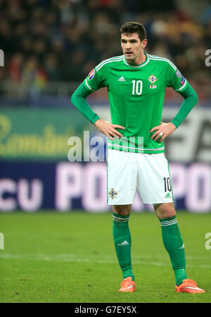 Football - UEFA Euro 2016 - Qualifications - Groupe F - Italie v Irlande du Nord - Arena Nationala Banque D'Images