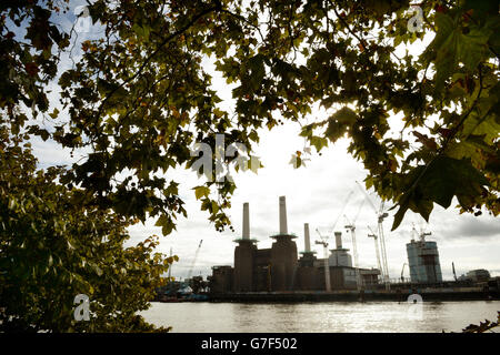 Vue générale de Battersea Power Station, Londres Banque D'Images