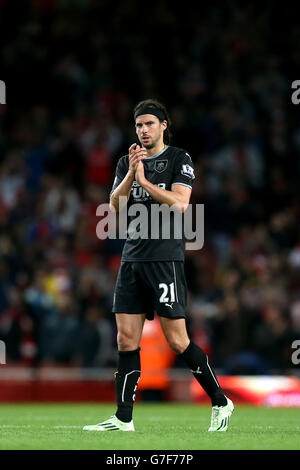 Soccer - Barclays Premier League - Arsenal v Burnley - Emirates Stadium Banque D'Images