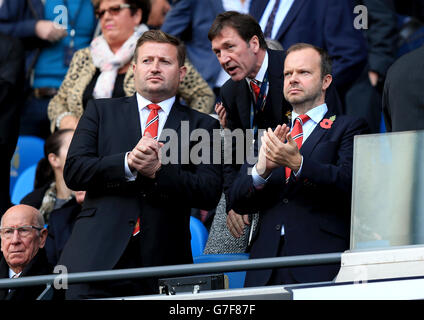 Soccer - Barclays Premier League - Manchester City v Manchester United - Etihad Stadium Banque D'Images