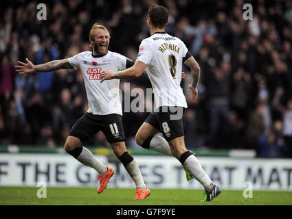 Sky Bet Championship Soccer - - Derby County v Wolverhampton Wanderers - iPro Stadium Banque D'Images