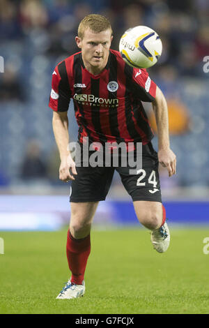 Football - Coupe de la ligue écossaise - Trimestre Final - Rangers v St Johnstone - Ibrox Stadium Banque D'Images