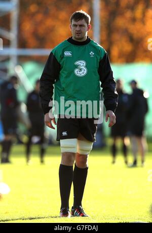 Rugby Union - Série 2014 Guinness Irlande - Irlande - Géorgie v Session de formation et conférence de presse - Carton House Hotel Banque D'Images