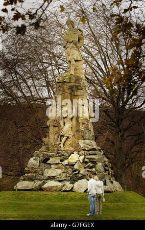 Memorial Black Watch Banque D'Images