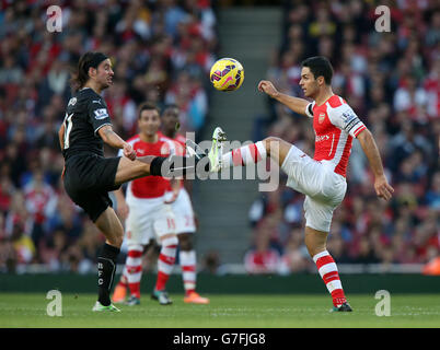 Soccer - Barclays Premier League - Arsenal v Burnley - Emirates Stadium Banque D'Images