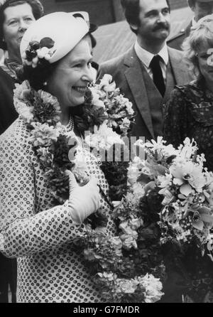 Image - La reine Elizabeth II - Londres Banque D'Images