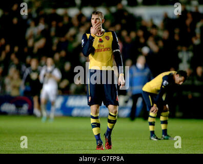 Soccer - Barclays Premier League - Swansea City v Arsenal - stade Liberty Banque D'Images