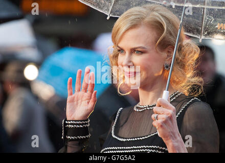 Nicole Kidman assiste à la première mondiale de Paddington à l'Odeon, Leicester Square, dans le centre de Londres. Banque D'Images