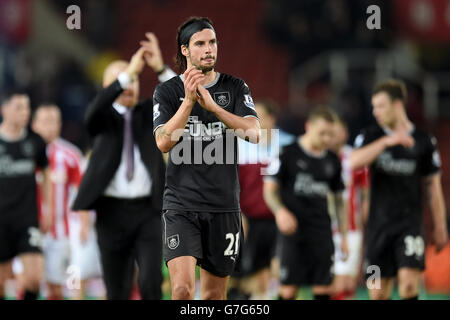 Soccer - Barclays Premier League - Stoke City v Burnley - Britannia Stadium Banque D'Images