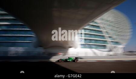 Motor Racing - Championnat du Monde de Formule Un - 2014 Grand Prix d'Abu Dhabi - Qualifications - Circuit Yas Marina Banque D'Images