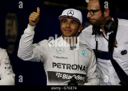 Motor Racing - Championnat du Monde de Formule Un - 2014 Grand Prix d'Abu Dhabi - Qualifications - Circuit Yas Marina Banque D'Images